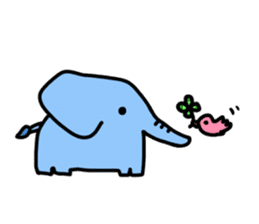 Elephant's Life sticker #5504723