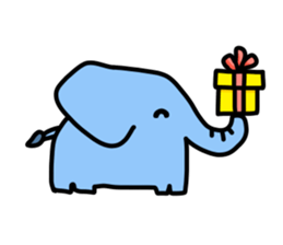 Elephant's Life sticker #5504726