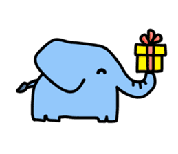 Elephant's Life sticker #5504726