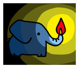 Elephant's Life sticker #5504738
