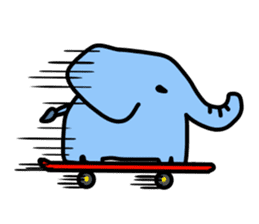 Elephant's Life sticker #5504739