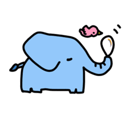 Elephant's Life sticker #5504744