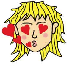 Funky Girl sticker #5504874