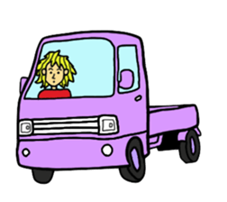 Funky Girl sticker #5504875