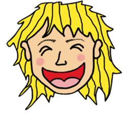 Funky Girl sticker #5504877