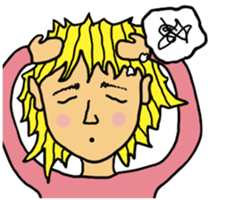 Funky Girl sticker #5504885