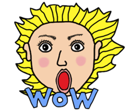 Funky Girl sticker #5504887