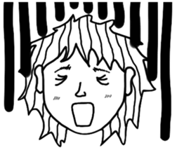 Funky Girl sticker #5504888