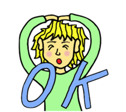 Funky Girl sticker #5504892