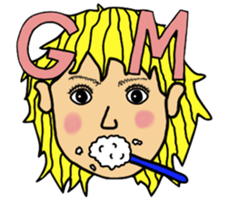 Funky Girl sticker #5504906