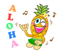 ALOHA's vol.2 Hawaiian happy life sticker #5505395