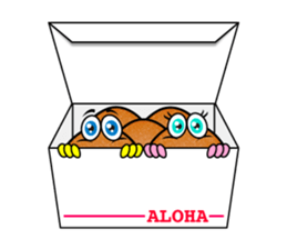 ALOHA's vol.2 Hawaiian happy life sticker #5505422