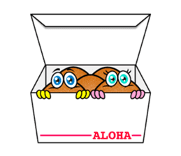 ALOHA's vol.2 Hawaiian happy life sticker #5505422