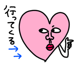 stars and heart sticker #5505736