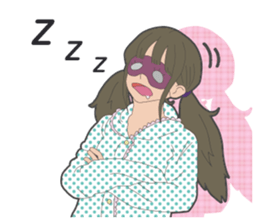 Leave blindfold her. sticker #5505800