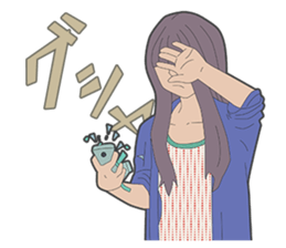 Leave blindfold her. sticker #5505821