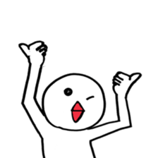 bird-man sticker #5505914