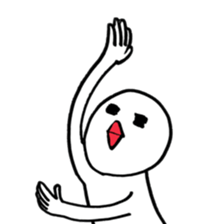 bird-man sticker #5505934