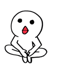 bird-man sticker #5505935