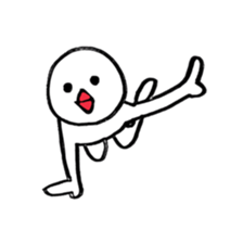 bird-man sticker #5505944