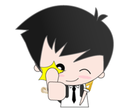 Mr. Handsome sticker #5506403