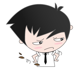 Mr. Handsome sticker #5506407