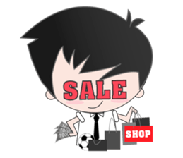 Mr. Handsome sticker #5506418