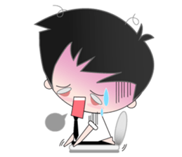 Mr. Handsome sticker #5506424