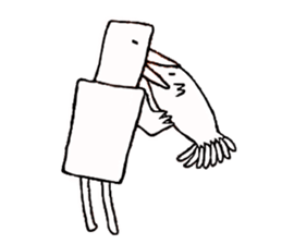 Octopus-chan and I sticker #5506970