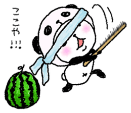 Panda in panda (summer version) sticker #5506991