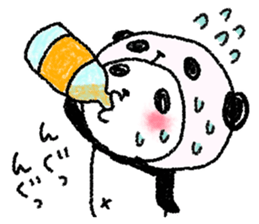 Panda in panda (summer version) sticker #5506999