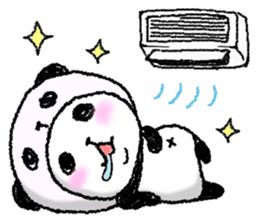 Panda in panda (summer version) sticker #5507005