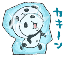 Panda in panda (summer version) sticker #5507006
