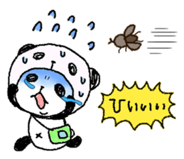 Panda in panda (summer version) sticker #5507023