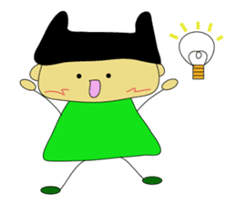 Wooden fairies sticker #5507602