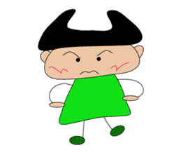 Wooden fairies sticker #5507603