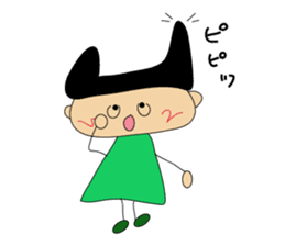 Wooden fairies sticker #5507611