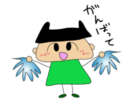 Wooden fairies sticker #5507613