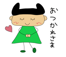 Wooden fairies sticker #5507615