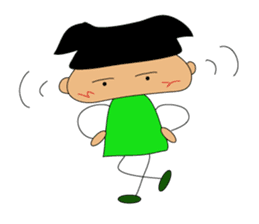 Wooden fairies sticker #5507617