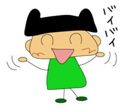 Wooden fairies sticker #5507619