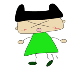 Wooden fairies sticker #5507623