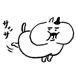 Fat cat sticker sticker #5508254