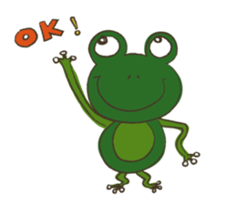 Happy Frog MORIAGERO sticker #5508349
