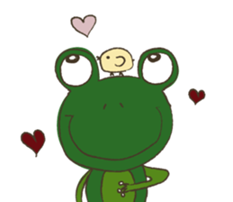 Happy Frog MORIAGERO sticker #5508350