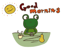 Happy Frog MORIAGERO sticker #5508354