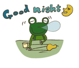 Happy Frog MORIAGERO sticker #5508355