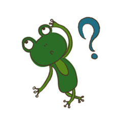 Happy Frog MORIAGERO sticker #5508356