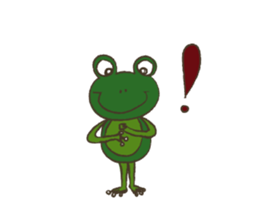 Happy Frog MORIAGERO sticker #5508357