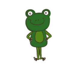 Happy Frog MORIAGERO sticker #5508366